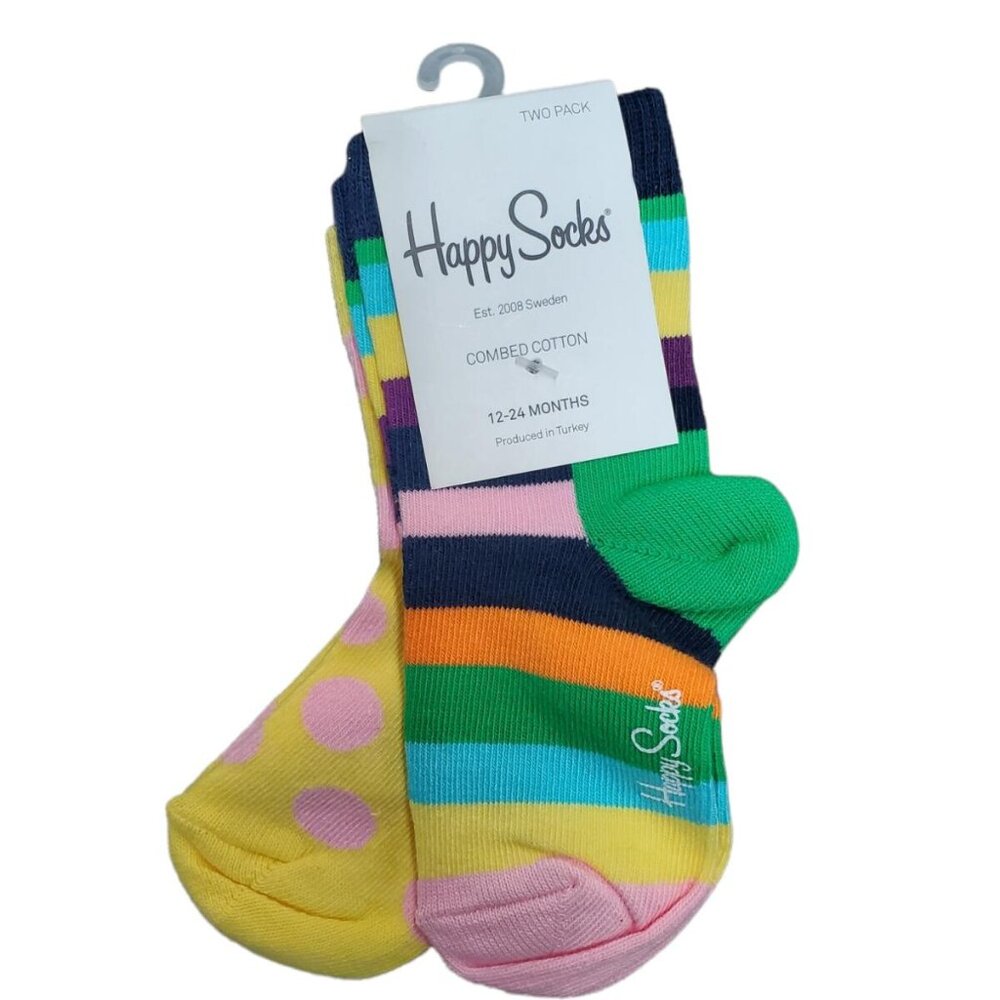 Happy Socks Two-Pack Socks Set - NWT